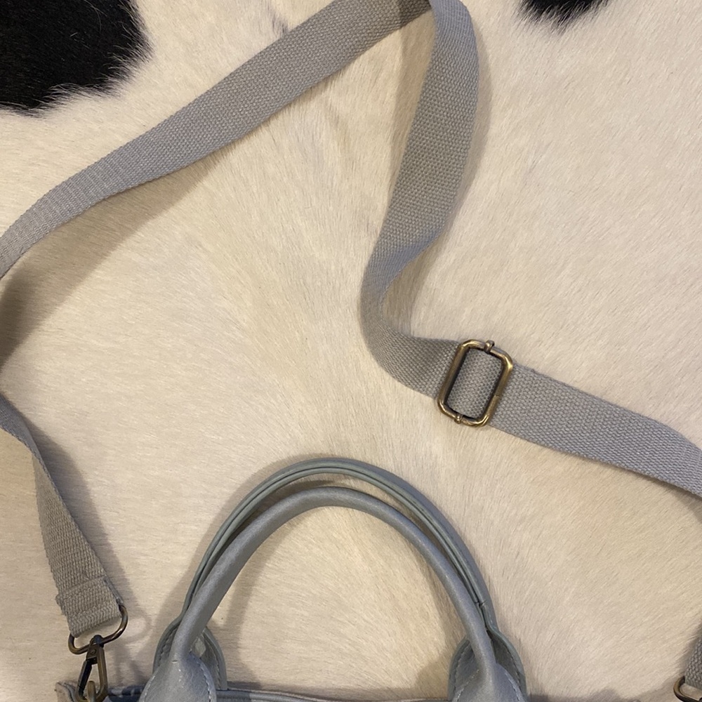 Jen & Co "Hannah Checkered Satchel" bag vegan leather - Picture 5 of 9